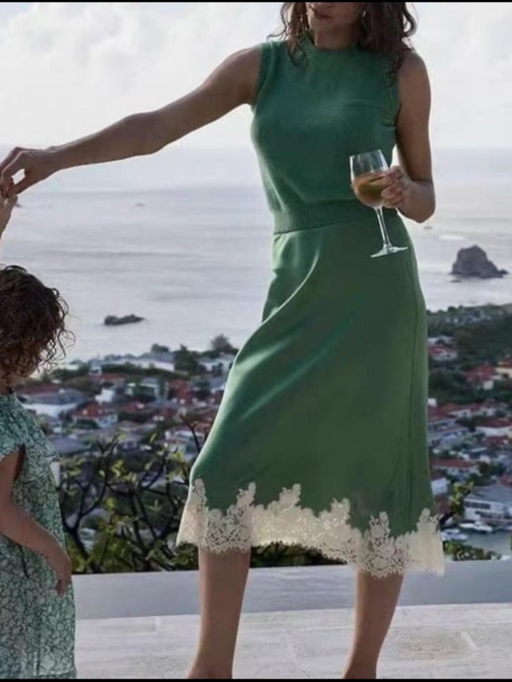 Doen Elowena Skirt in Peridot